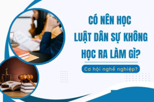Học Luật Dân sự ra làm gì?