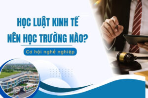 học luật kinh tế nên học trường nào