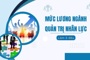 mức lương ngành quản trị nhân lực