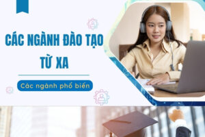 Các ngành đào tạo từ xa