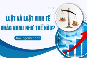 luật và luật kinh tế khác nhau như thế nào
