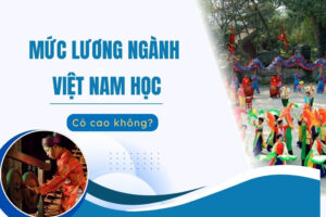 mức lương của ngành việt nam học
